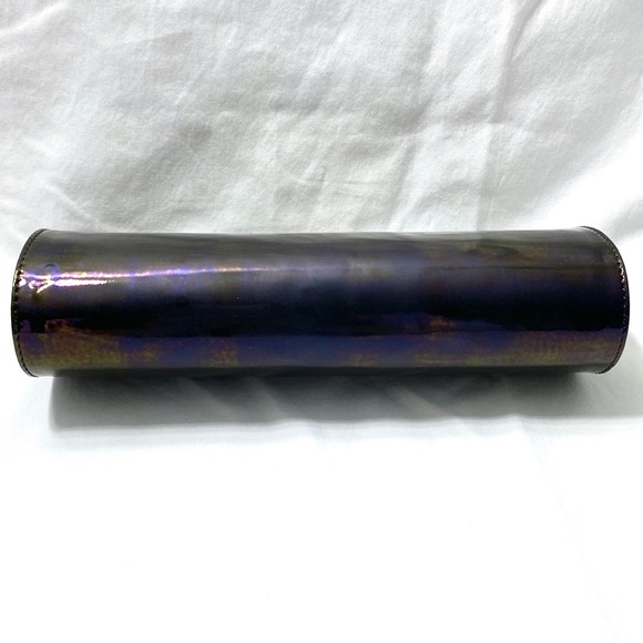 JIMMY CHOO Patent Leather Tube Clutch - Picture 10 of 17